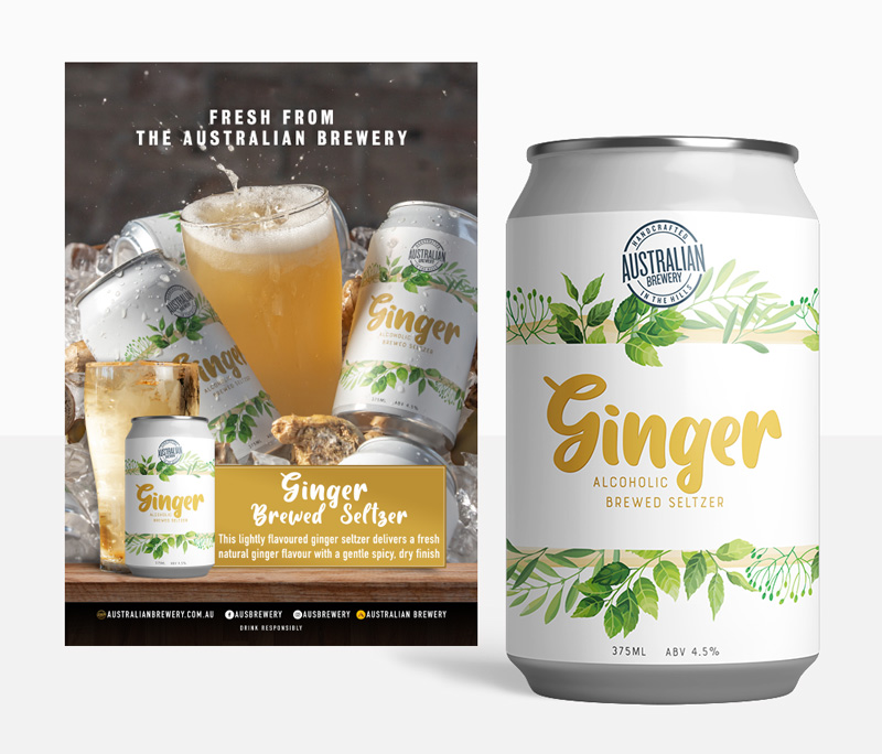 Ginger Seltzer